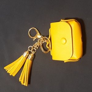 Airpod Case with Tassels Keychain